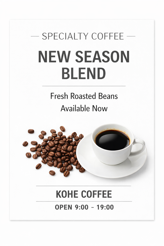 オリジナルポスター制作｜高品質印刷対応